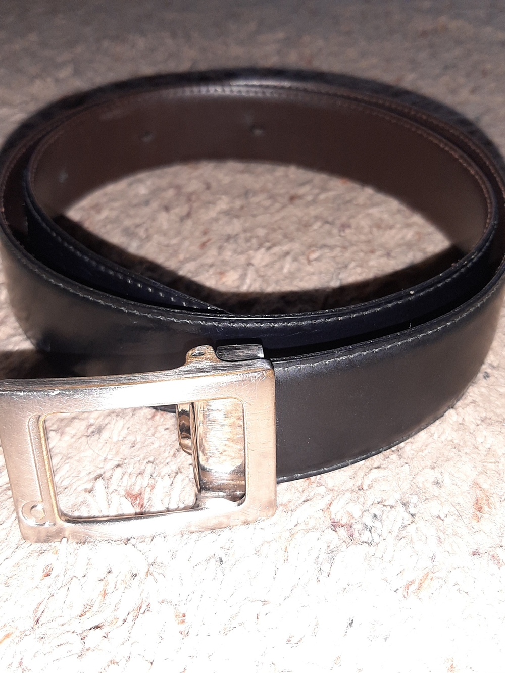 Vintage Dunhill Reversible Leather Belt